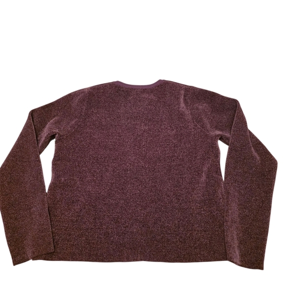 Adrienne Vittadini Purple Cardigan and Skirt Set Size M - Picture 4 of 14